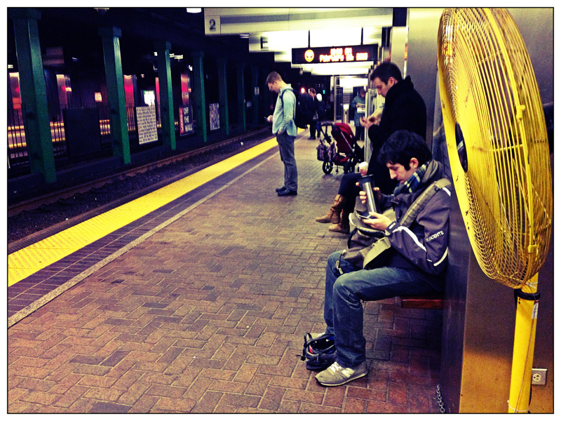 Park Street station, Boston.